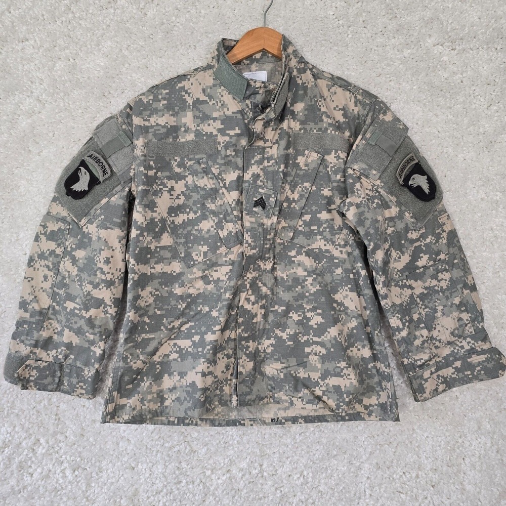 Army‎ Combat Uniform Digital Camo Coat Size Small X-Short Military Surplus